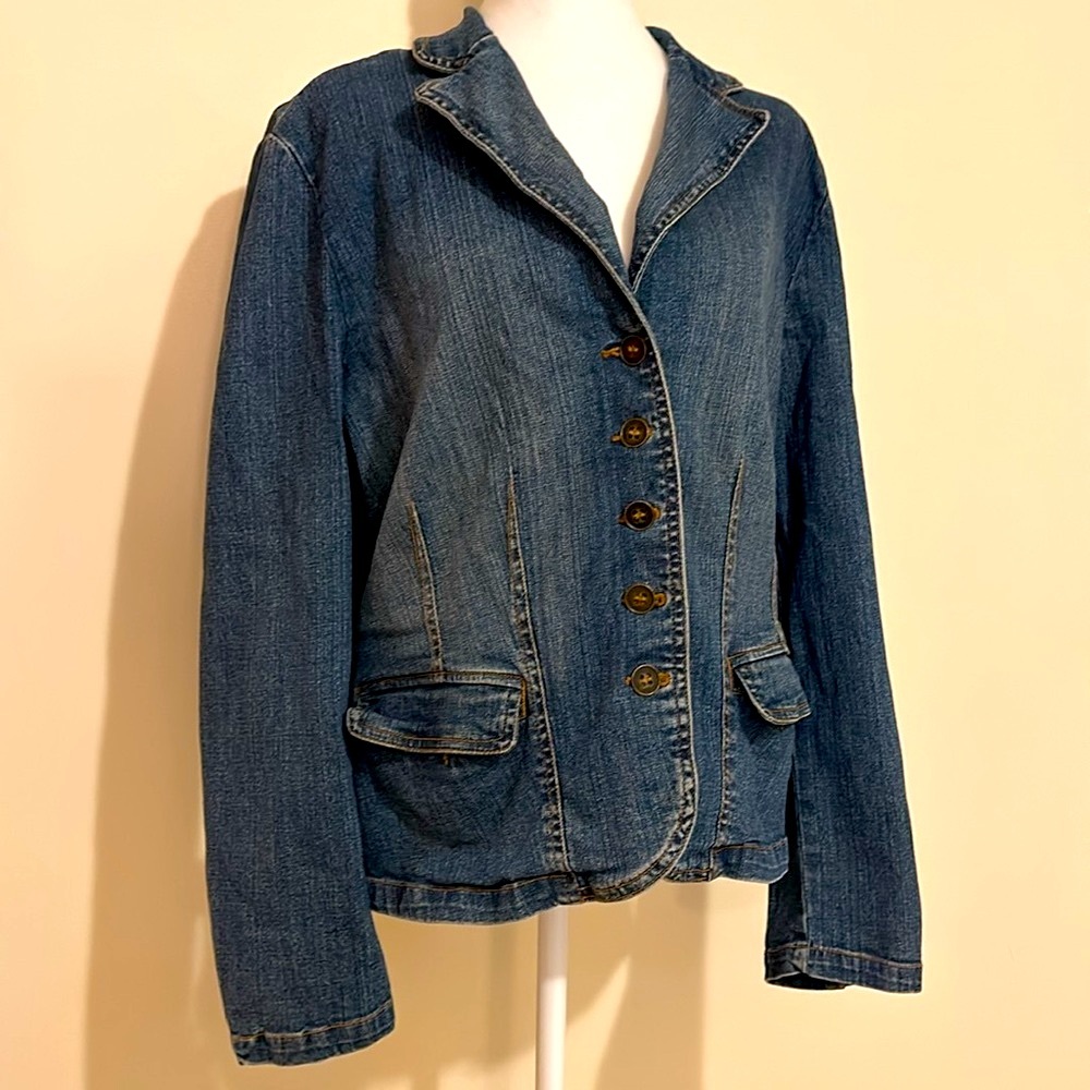 St. John’s Bay Denim Blazer